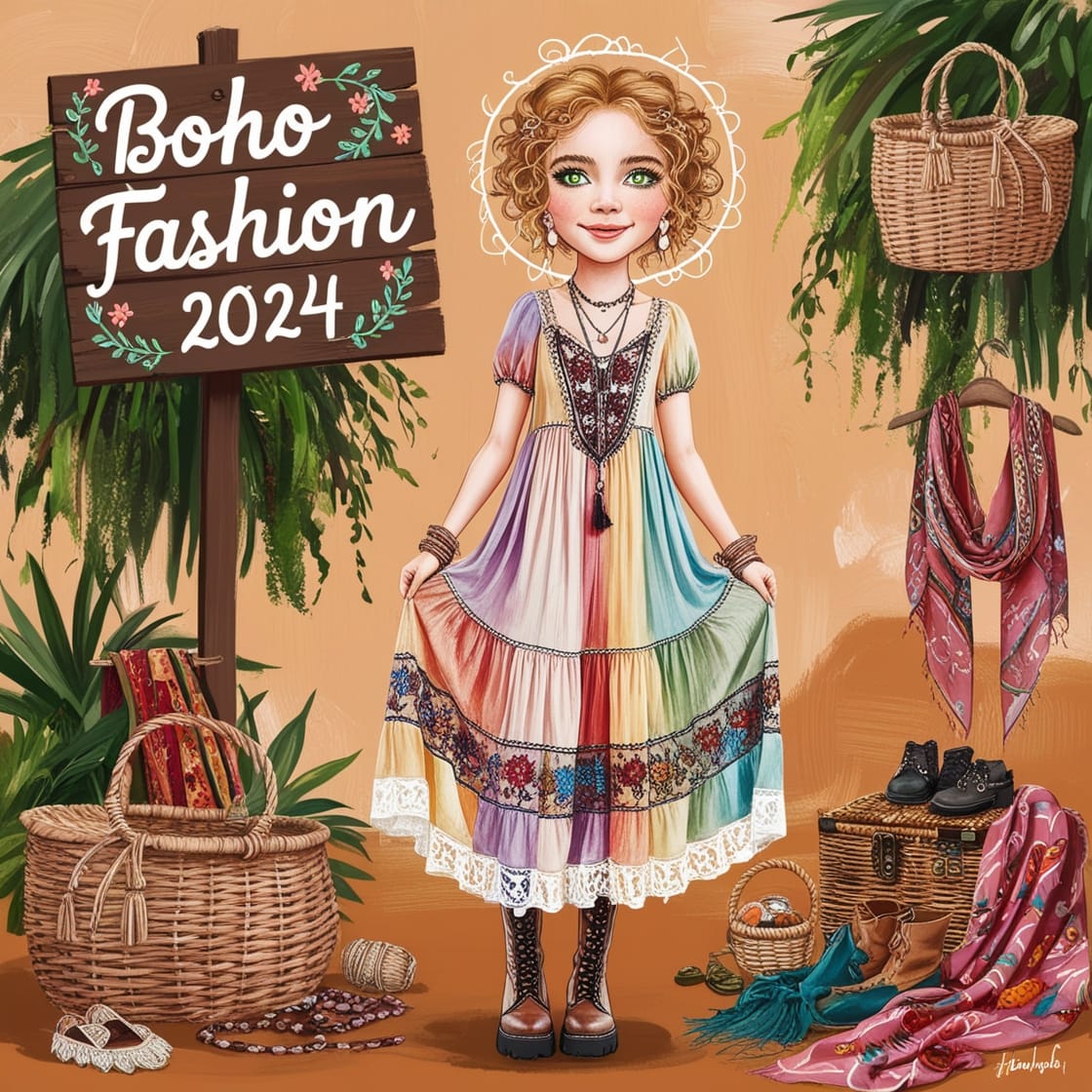 Boho Fashion 2024: Reviving the Free-Spirited Style for a New Generation