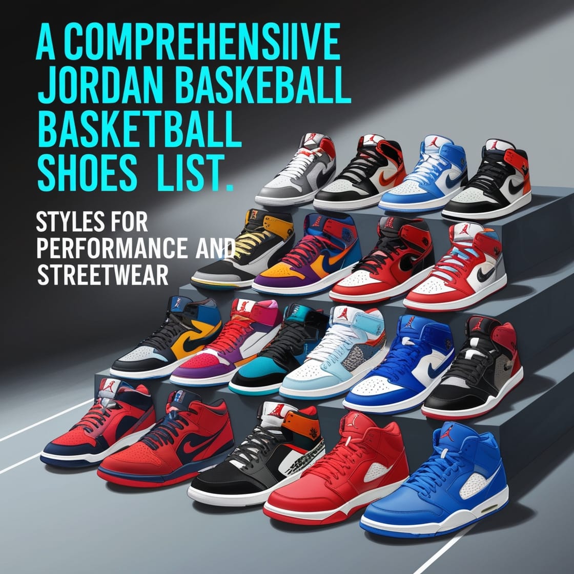 A Comprehensive Jordan Basketball Shoes List: Styles for Performance and Streetwear